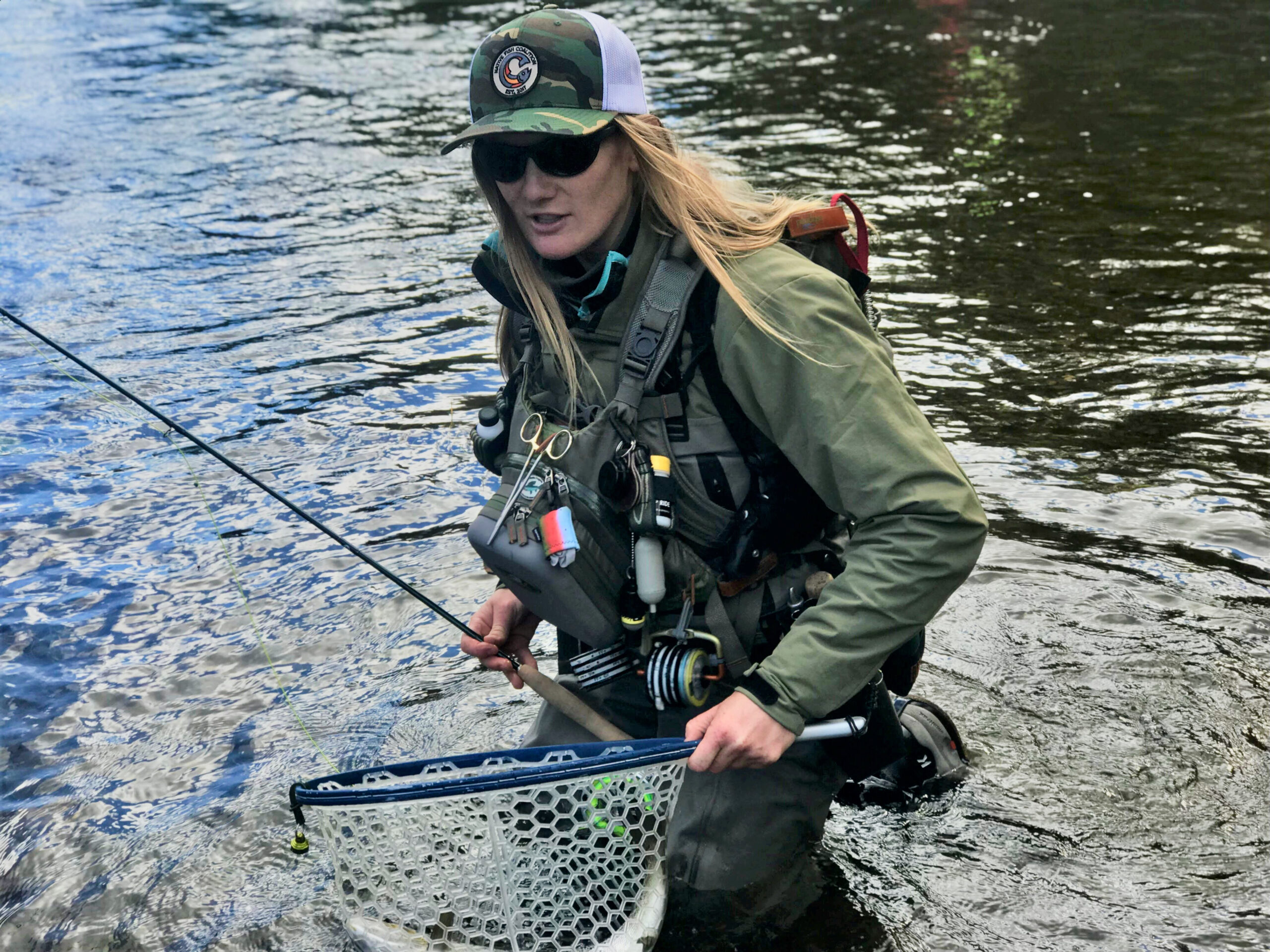 For New Gloucester's Emily Bastian, the meaning of life is fly fishing -  NGXchange